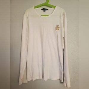 Womens Lauren by Ralph Lauren Long sleeve T Shirt White M